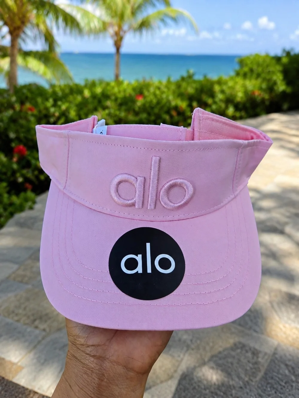ALO Yoga Pink Visor